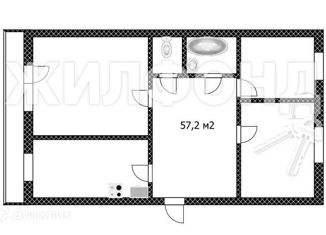 Продаю 3-комнатную квартиру, 57.2 м2, посёлок городского типа Сибирский, улица Строителей, 4