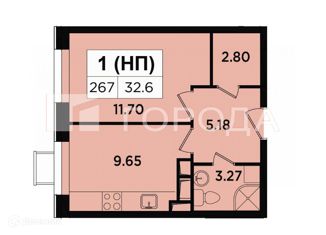 Продам 1-комнатную квартиру, 32.6 м2, Москва, Берёзовая аллея, 19к2, ЖК Легендарный квартал