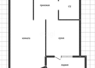 Однокомнатная квартира на продажу, 40 м2, Краснодар, Черниговская улица, 1, Школьный микрорайон