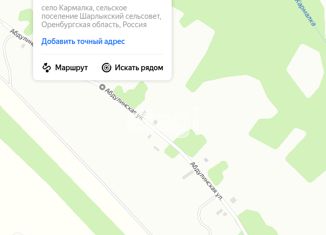 Продажа земельного участка, 15 сот., село Кармалка, Абдулинская улица