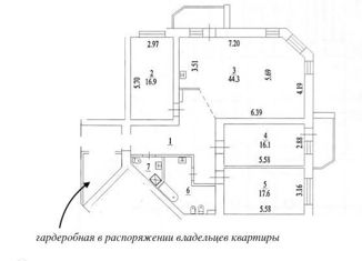 Продаю 4-ком. квартиру, 126.5 м2, Новосибирск, улица Ильича, 23, улица Ильича
