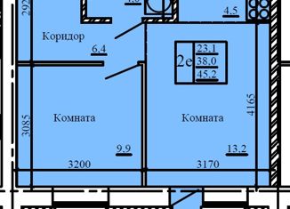 Продаю 1-комнатную квартиру, 45.2 м2, Сыктывкар, Петрозаводская улица, 41, район Орбита