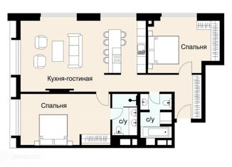 Продам 3-комнатную квартиру, 102.3 м2, Москва, улица Братьев Фонченко, вл3, метро Парк Победы