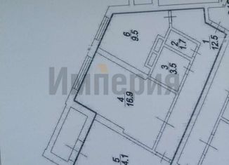 Двухкомнатная квартира на продажу, 58 м2, Саратов, улица имени Г.К. Орджоникидзе, 44, ЖК Дубль