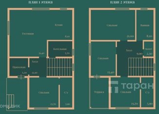 Продам дом, 168 м2, посёлок Западный, Береговая улица