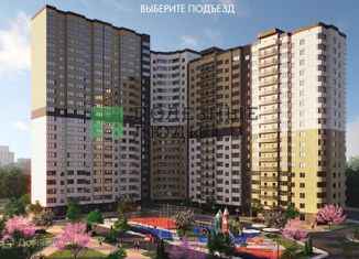 Продам 2-ком. квартиру, 54.3 м2, Краснодар, Семигорская улица, 4, Семигорская улица