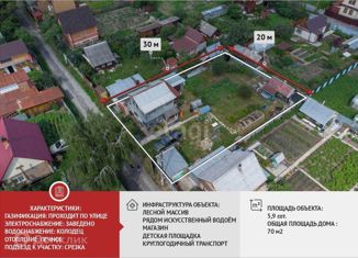 Продам дом, 70 м2, садовое товарищество Незабудка, 7-я Садовая улица