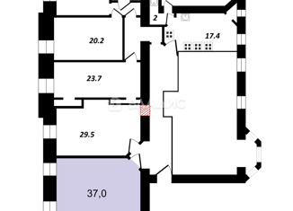 Продам комнату, 172.66 м2, Санкт-Петербург, Басков переулок, 13-15, Центральный район