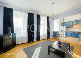 Сдается в аренду 3-комнатная квартира, 85 м2, Москва, 4-й Ростовский переулок, 2с1, метро Смоленская