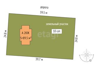 Продам дом, 89.5 м2, СНТ Здоровье-2