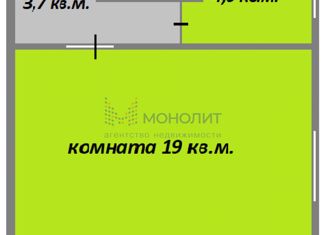 Продается однокомнатная квартира, 29 м2, Нижний Новгород, Моховая улица, 6, Моховая улица