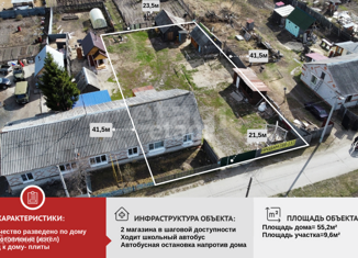 Продаю дом, 55.2 м2, деревня Молчанова, Приозёрная улица