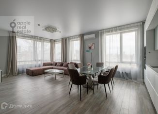 Трехкомнатная квартира в аренду, 83 м2, Москва, Жуков проезд, 21Б, ЖК Левел Павелецкая