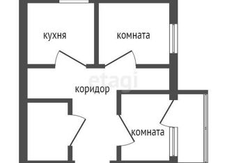 Продаю 2-комнатную квартиру, 45 м2, посёлок Отрадное, Дорожная улица, 1