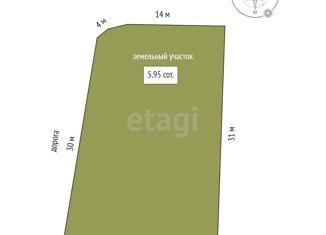 Продается участок, 6 сот., СПК СЭЛМА, Янтарная улица