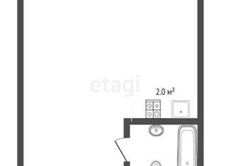 1-ком. квартира на продажу, 13 м2, Ярославль, Тутаевское шоссе, 87к1