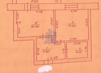 Продается 1-ком. квартира, 38.7 м2, поселок городского типа Кугеси, улица 50 лет СССР, 41