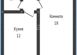 Продается 1-ком. квартира, 40 м2, Краснодар, улица Димитрова, 202, улица Димитрова