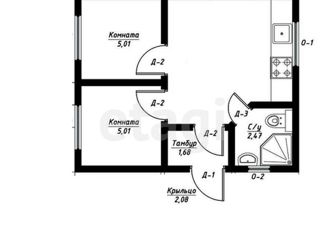 Продажа дома, 40.6 м2, село Репенка