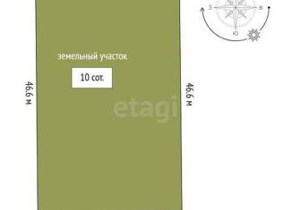 Продается участок, 10 сот., садовое товарищество Строитель, Каштановая улица