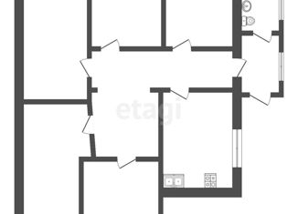 Продажа дома, 104.4 м2, деревня Нариманова, Придорожная улица