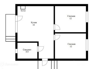 Продам дом, 45 м2, поселок Южный, Белореченский переулок, 1к1