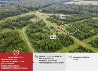 Продаю участок, 12 сот., деревня Московка