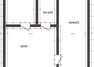 Продаю 1-ком. квартиру, 45 м2, Краснодар, улица Юннатов, 5, микрорайон Табачная Фабрика