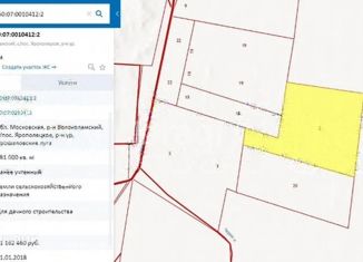 Продам земельный участок, 2810 сот., Волоколамский городской округ