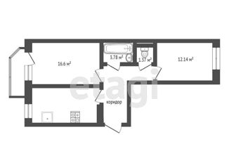 Продаю 2-комнатную квартиру, 53 м2, Алушта, улица 60 лет СССР, 27