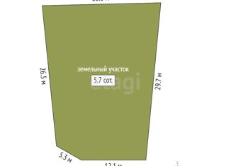 Продажа дома, 36 м2, посёлок городского типа Водный, улица Ленина, 16А