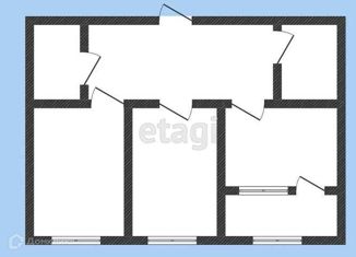 Продается 2-ком. квартира, 62.6 м2, Самара, Революционная улица, 101В, метро Гагаринская