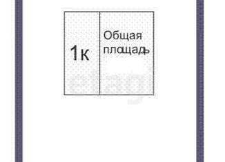 Квартира на продажу студия, 17 м2, Кемерово, Октябрьский проспект, 40, Центральный район