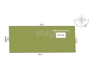 Продается участок, 16.7 сот., село Марьяновка, Спортивная улица, 22