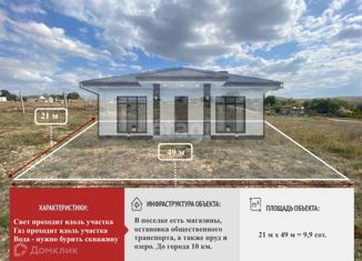 Продажа земельного участка, 9.9 сот., село Демьяновка, улица Механизаторов, 8