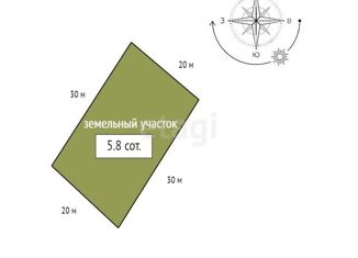 Продаю дом, 65 м2, СНТ Енисей-6, Лесная улица