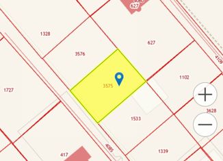 Продается участок, 6 сот., посёлок городского типа Молодёжное, Клубничная улица, 15