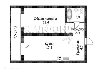Продаю 2-ком. квартиру, 48 м2, Барнаул, ЖК Лапландия, Павловский тракт, 172