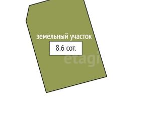 Продам участок, 8.6 сот., коттеджный поселок Теремок