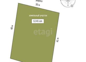 Продажа земельного участка, 12.4 сот., садовое товарищество Искатель, Береговая улица