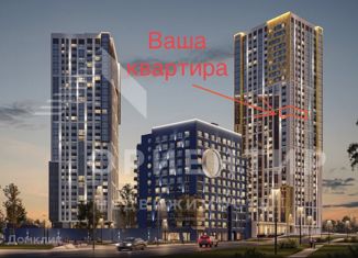 Продается трехкомнатная квартира, 68 м2, Екатеринбург, улица Репина, 75А, улица Репина