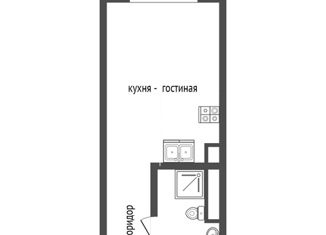 Продаю квартиру студию, 21.1 м2, Москва, ЖК Сильвер, проезд Серебрякова, 11-13к1