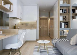 Продается квартира студия, 15.9 м2, Тюмень, улица Новосёлов, 117, ЖК Москва