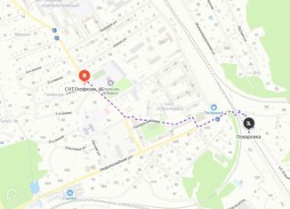 Продажа земельного участка, 8.19 сот., дачный посёлок Поварово, СНТ Геофизик, 57