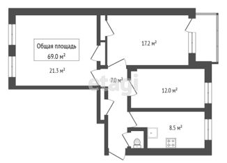 Продается комната, 38.5 м2, Новосибирск, улица Челюскинцев, 7, Железнодорожный район