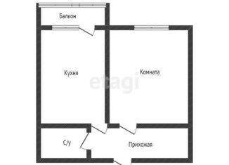 1-ком. квартира на продажу, 38.5 м2, Краснодар, улица имени Валерия Гассия, 3