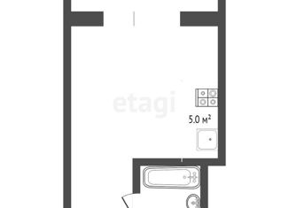 Продается квартира студия, 12.6 м2, Тюмень, Шаимский проезд, 14А/2, Центральный округ