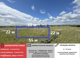 Продажа участка, 10 сот., село Красная Зорька