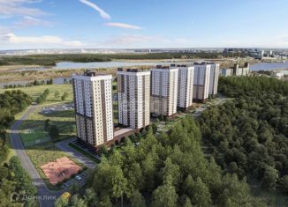 Продам 2-комнатную квартиру, 55.73 м2, Тюмень, ЖК Кватро, Дамбовская улица, 25к1