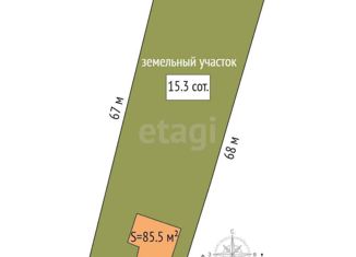 Продам дом, 85.5 м2, деревня Юрты-Иска, Молодёжная улица